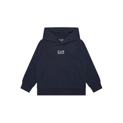 EA7 para menino. 7B000024_AF10380 Camisola com capuz em algodão azul-marinho Core Identity com capuz (8Años= 130cm), Casual, Esportivo, Mult EA7 para menino. 7B000024_AF10380 Camisola com capuz em algodão azul-marinho Core Identity com capuz (8Años= 130cm), Casual, Esportivo, Mult