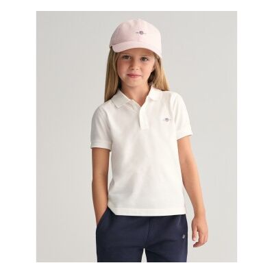Gant unisex para criança. 802546 Pólo branco piqué Shield Kids (3/4años= 98/104cm), Casual, Algodão, Manga curta, moda infantil Gant unisex para criança. 802546 Pólo branco piqué Shield Kids (3/4años= 98/104cm), Casual, Algodão, Manga curta, moda infantil