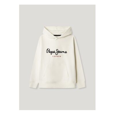 Pepe Jeans para menino. PB5800014 Camisola Art Hoodie branca (12 Años), Branco, Casual, Algodão, Manga comprida, moda infantil Pepe Jeans para menino. PB5800014 Camisola Art Hoodie branca (12 Años), Branco, Casual, Algodão, Manga comprida, moda infantil