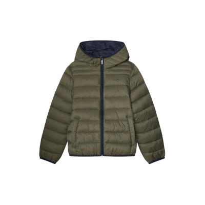 Pepe Jeans para menino. PB4000004 Casaco Bailor verde (10Años= 140cm), Casual, Algodão, moda infantil Pepe Jeans para menino. PB4000004 Casaco Bailor verde (10Años= 140cm), Casual, Algodão, moda infantil