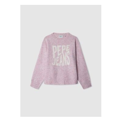 Pepe Jeans para menina. PG7000013 Camisola Bekky rosa (8 Años), Clássico, Poliéster, Manga comprida, moda infantil Pepe Jeans para menina. PG7000013 Camisola Bekky rosa (8 Años), Clássico, Poliéster, Manga comprida, moda infantil