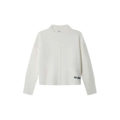 Pepe Jeans para menina. PG7000015 Jersey Bibby branco sujo (10Años= 140cm), Casual, Poliéster, Manga comprida, moda infantil Pepe Jeans para menina. PG7000015 Jersey Bibby branco sujo (10Años= 140cm), Casual, Poliéster, Manga comprida, moda infantil