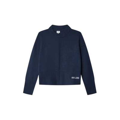 Pepe Jeans para menina. PG7000015 Jersey Bibby marinho (14años= 164cm), Casual, Poliéster, Manga comprida, moda infantil Pepe Jeans para menina. PG7000015 Jersey Bibby marinho (14años= 164cm), Casual, Poliéster, Manga comprida, moda infantil