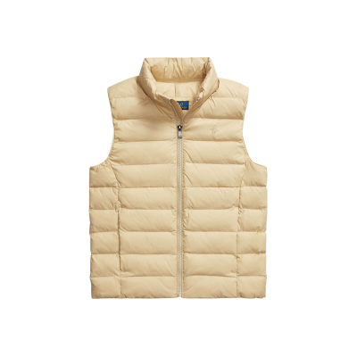 Polo Ralph Lauren para menino. 323B15067003 Colete bege acolchoado e dobrável Colden ((M) 8/9años= 140/149cm), Casual, Náilon, moda infantil Polo Ralph Lauren para menino. 323B15067003 Colete bege acolchoado e dobrável Colden ((M) 8/9años= 140/149cm), Casual, Náilon, moda infantil