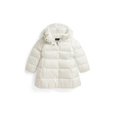 Polo Ralph Lauren para menina. 312970094002 Casaco comprido de penas com capuz (3años= 94/100cm), Branco, Casual, Náilon, Manga comprida, mo Polo Ralph Lauren para menina. 312970094002 Casaco comprido de penas com capuz (3años= 94/100cm), Branco, Casual, Náilon, Manga comprida, mo