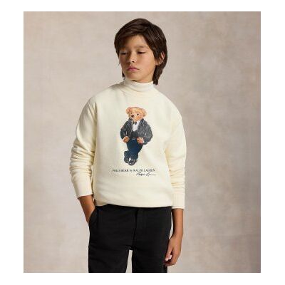 Polo Ralph Lauren para menino. 323B29157001 Moletom de felpa com Polo Bear beige ((M) 8/9años= 140/149cm), Bege, Casual, Algodão, Manga comp Polo Ralph Lauren para menino. 323B29157001 Moletom de felpa com Polo Bear beige ((M) 8/9años= 140/149cm), Bege, Casual, Algodão, Manga comp