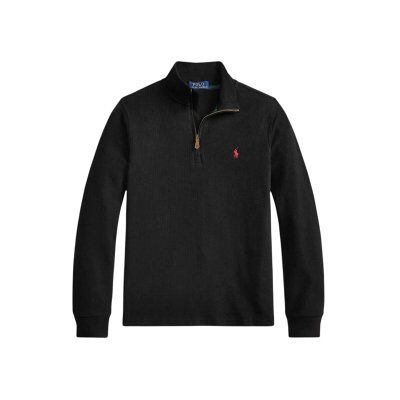Polo Ralph Lauren para menino. 323B28079005 Camisola de Estate-Rib com fecho preto ((M) 8/9años= 140/149cm), Casual, Algodão, Manga comprida Polo Ralph Lauren para menino. 323B28079005 Camisola de Estate-Rib com fecho preto ((M) 8/9años= 140/149cm), Casual, Algodão, Manga comprida