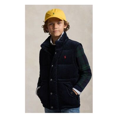Polo Ralph Lauren para menino. 323979092001 Casaco conversível de penas e veludo cotelê azul-marinho ((L) 10/12Años= 150/161 cm), Casual, Al Polo Ralph Lauren para menino. 323979092001 Casaco conversível de penas e veludo cotelê azul-marinho ((L) 10/12Años= 150/161 cm), Casual, Al