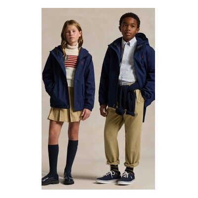 Polo Ralph Lauren unisex para criança. 323875510001 Casaco reversível P-Layer 1 navy ((XL) 13/14Años= 163/174cm), Casual, Polister Reciclado Polo Ralph Lauren unisex para criança. 323875510001 Casaco reversível P-Layer 1 navy ((XL) 13/14Años= 163/174cm), Casual, Polister Reciclado