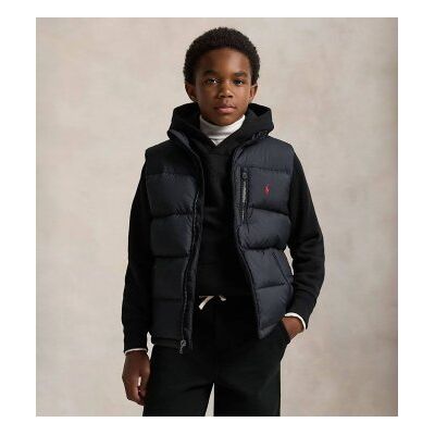Polo Ralph Lauren para menino. 323969863001 Casaco de penas Gorham preto ((L) 10/12años= 150/161cm), Casual, Poliéster, moda infantil Polo Ralph Lauren para menino. 323969863001 Casaco de penas Gorham preto ((L) 10/12años= 150/161cm), Casual, Poliéster, moda infantil