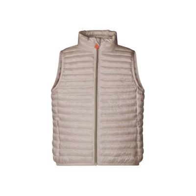 Save The Duck unisex para criança. J85310G-IRIS22 Colete Ava bege (12años= 152cm), Casual, Polister Reciclado, Sustentável, moda infantil Save The Duck unisex para criança. J85310G-IRIS22 Colete Ava bege (12años= 152cm), Casual, Polister Reciclado, Sustentável, moda infantil