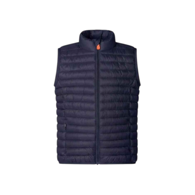 Save The Duck unisex para criança. J82430X-GIGA22 Colete Dolin azul-marinho (16años= 166cm), Casual, Polister Reciclado, Sustentável, moda i Save The Duck unisex para criança. J82430X-GIGA22 Colete Dolin azul-marinho (16años= 166cm), Casual, Polister Reciclado, Sustentável, moda i