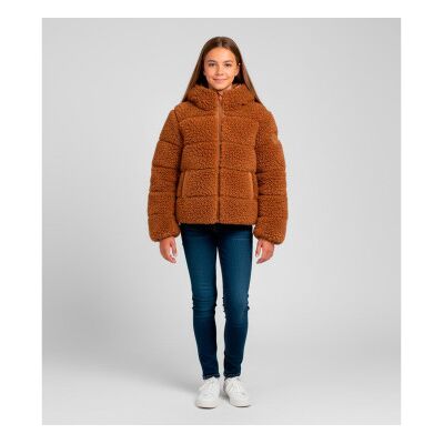 Save The Duck para menina. J32369G-CURL21 Casaco Kenda castanho (16años= 166cm), Marrom, Casual, Poliéster, moda infantil Save The Duck para menina. J32369G-CURL21 Casaco Kenda castanho (16años= 166cm), Marrom, Casual, Poliéster, moda infantil