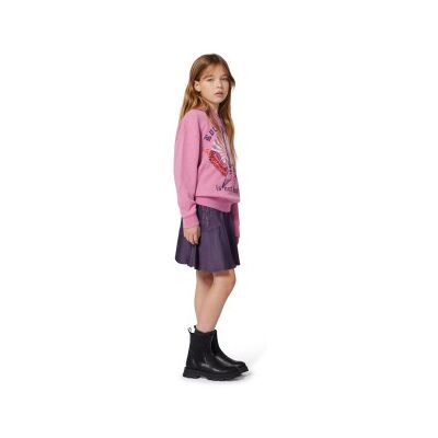 Zadig & Voltaire para menina. X60433 Camisola Pink Rock (12Y= 150cm), Casual, Rosa, Algodão, moda infantil Zadig & Voltaire para menina. X60433 Camisola Pink Rock (12Y= 150cm), Casual, Rosa, Algodão, moda infantil