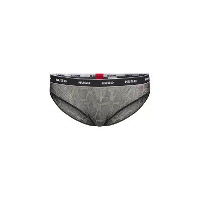 HUGO para mulher. 50481057 Cuecas de malha de rede de serpente cinzenta-esverdeada (XS), Homewear, Poliamida HUGO para mulher. 50481057 Cuecas de malha de rede de serpente cinzenta-esverdeada (XS), Homewear, Poliamida