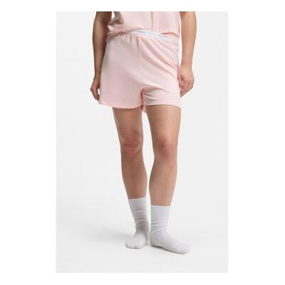 HUGO para mulher. 50555600 Logótipo dos calções na cintura cor-de-rosa (L), Homewear, Algodão HUGO para mulher. 50555600 Logótipo dos calções na cintura cor-de-rosa (L), Homewear, Algodão