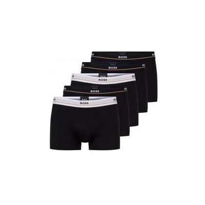 BOSS para homem. 50475275 5 packs de bikinis elásticos pretos de fundo (M), Homewear, Algodão BOSS para homem. 50475275 5 packs de bikinis elásticos pretos de fundo (M), Homewear, Algodão