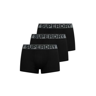 Superdry para homem. M3110450B Pack de 3 boxers Marca preto (M), Homewear, Algodão Superdry para homem. M3110450B Pack de 3 boxers Marca preto (M), Homewear, Algodão