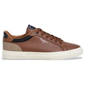 Pepe Jeans para homem. PMS30839 Kenton Court Sneakers castanho (46), Marrom, Plano, Cordão, Casual Pepe Jeans para homem. PMS30839 Kenton Court Sneakers castanho (46), Marrom, Plano, Cordão, Casual