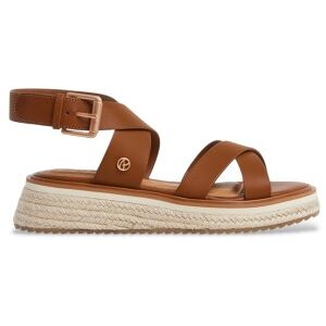 Pepe Jeans para mulher. PLS90692 Sandálias Kate Nature castanho (40), Marrom, 3 a 5cm, Fivela, Casual Pepe Jeans para mulher. PLS90692 Sandálias Kate Nature castanho (40), Marrom, 3 a 5cm, Fivela, Casual