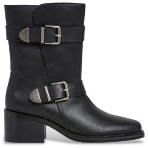 Pepe Jeans para mulher. PLS500021 Botas de couro Sandy West pretas (40), Preto, 3 a 5cm, Nenhum, Casual Pepe Jeans para mulher. PLS500021 Botas de couro Sandy West pretas (40), Preto, 3 a 5cm, Nenhum, Casual