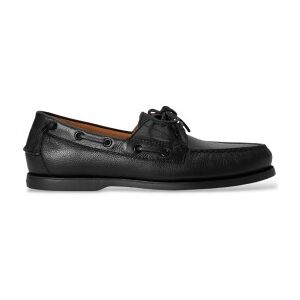 Polo Ralph Lauren para homem. 803P07643001 Sapatos de barco Merton em pele envernizada preta (42), Couro, Preto, Plano, Cordão, Casual, Clás Polo Ralph Lauren para homem. 803P07643001 Sapatos de barco Merton em pele envernizada preta (42), Couro, Preto, Plano, Cordão, Casual, Clás