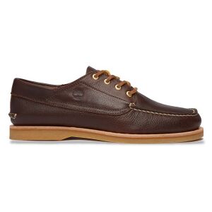 Timberland para homem. TB0A5NJ1W011 Náutico em castanho trabalhado (43 W), Couro, Marrom, Plano, Cordão, Clássico Timberland para homem. TB0A5NJ1W011 Náutico em castanho trabalhado (43 W), Couro, Marrom, Plano, Cordão, Clássico