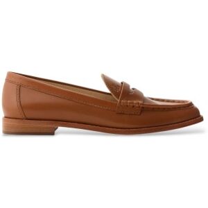 Lauren Ralph Lauren para mulher. 802P09042002 Loafer em pele Wynnie (41), Couro, Marrom, Plano, Nenhum, Casual Lauren Ralph Lauren para mulher. 802P09042002 Loafer em pele Wynnie (41), Couro, Marrom, Plano, Nenhum, Casual