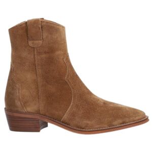 Alpe para mulher. 254811 Cecile Baby botins em pele de seda castanhos (36), Couro, 3 a 5cm, Casual Alpe para mulher. 254811 Cecile Baby botins em pele de seda castanhos (36), Couro, 3 a 5cm, Casual