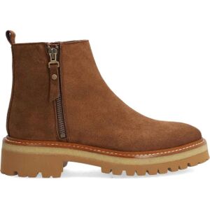 Alpe para mulher. 548311 Botins nórdicos em pele castanha (37), Couro, Marrom, Plano, Cordão, Casual Alpe para mulher. 548311 Botins nórdicos em pele castanha (37), Couro, Marrom, Plano, Cordão, Casual