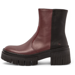 Art para mulher. 1137411PD003_008 Botins em pele 1374 York borgonha, preto (37), Couro, 3 a 5cm, Zíper, Casual Art para mulher. 1137411PD003_008 Botins em pele 1374 York borgonha, preto (37), Couro, 3 a 5cm, Zíper, Casual
