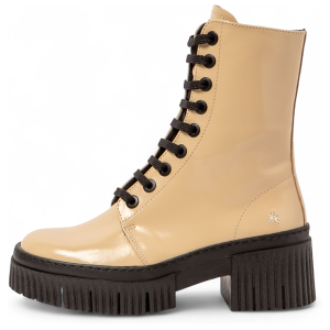 Art para mulher. 1137514KH003_082 Botas de couro 1375 York bege (39), 3 a 5cm, Zíper, Casual Art para mulher. 1137514KH003_082 Botas de couro 1375 York bege (39), 3 a 5cm, Zíper, Casual