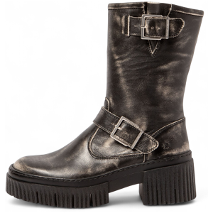 Art para mulher. 1139712EH003_001 Botas de couro 1397 York cinzentas (39), 3 a 5cm, Zíper, Casual, Cinza Art para mulher. 1139712EH003_001 Botas de couro 1397 York cinzentas (39), 3 a 5cm, Zíper, Casual, Cinza