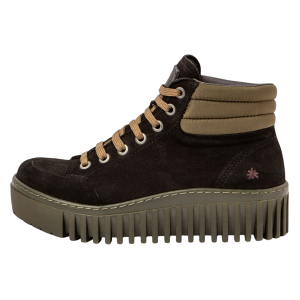 Art para mulher. 1153212Q9003_001 Botins em pele 1532 Brighton preto (40), Plano, Camurça, Cordão, Casual Art para mulher. 1153212Q9003_001 Botins em pele 1532 Brighton preto (40), Plano, Camurça, Cordão, Casual