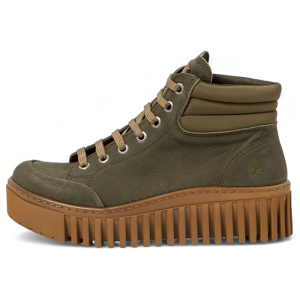 Art para mulher. 115321222003_0G3 Botins em pele 1532 verde (36), Couro, 3 a 5cm, Cordão, Casual Art para mulher. 115321222003_0G3 Botins em pele 1532 verde (36), Couro, 3 a 5cm, Cordão, Casual