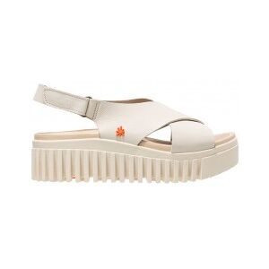 Art para mulher. 1157411ZZ003_020 Sandálias de Couro 1574 Brighton bege (40), 3 a 5cm, Velcro, Casual Art para mulher. 1157411ZZ003_020 Sandálias de Couro 1574 Brighton bege (40), 3 a 5cm, Velcro, Casual