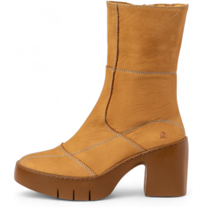 Art para mulher. 1165912ZM003_024 Botas de couro 1659 Sofia castanho (40), Marrom, 5 a 8cm, Zíper, Casual Art para mulher. 1165912ZM003_024 Botas de couro 1659 Sofia castanho (40), Marrom, 5 a 8cm, Zíper, Casual