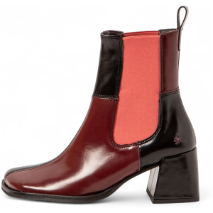 Art para mulher. 1170711PD003_008 Botas de couro 1707 Verona castanho (37), Vermelho, 3 a 5cm, Nenhum, Casual, Grená Art para mulher. 1170711PD003_008 Botas de couro 1707 Verona castanho (37), Vermelho, 3 a 5cm, Nenhum, Casual, Grená