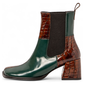Art para mulher. 1170711F5003_0MU Botas de couro 1707 Verona verde (38), 5 a 8cm, Nenhum, Casual Art para mulher. 1170711F5003_0MU Botas de couro 1707 Verona verde (38), 5 a 8cm, Nenhum, Casual