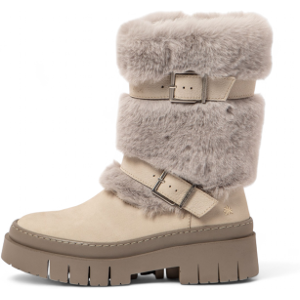 Art para mulher. 119681124003_017 Botas de couro 1968 Amberes bege (37), Plano, Zíper, Casual Art para mulher. 119681124003_017 Botas de couro 1968 Amberes bege (37), Plano, Zíper, Casual