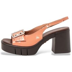 Art para mulher. 1199411AX003_ESP Sandálias em pele coral 1994 (40), Couro, 8 a 10cm, Fivela, Multicolor, Clássico Art para mulher. 1199411AX003_ESP Sandálias em pele coral 1994 (40), Couro, 8 a 10cm, Fivela, Multicolor, Clássico