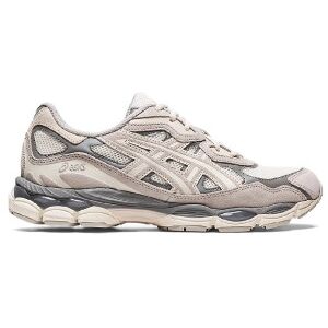 Asics para homem. 1201A789 Sapatilhas Gel NYC branco creme (40.5), Bege, Plano, Cordão, Casual, Esportivo, Running, Multisport Asics para homem. 1201A789 Sapatilhas Gel NYC branco creme (40.5), Bege, Plano, Cordão, Casual, Esportivo, Running, Multisport