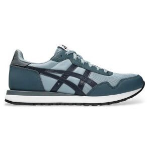 Asics unisex. 1203A612 Ténis Tiger Runner Ii azul verde (41.5), Plano, Cordão, Casual Asics unisex. 1203A612 Ténis Tiger Runner Ii azul verde (41.5), Plano, Cordão, Casual