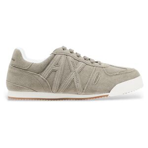A X Armani Exchange para mulher. XW002794AF19687Z7016 Ténis clássicos em pele (37.5), Couro, Plano, Cordão, Casual, Verde A X Armani Exchange para mulher. XW002794AF19687Z7016 Ténis clássicos em pele (37.5), Couro, Plano, Cordão, Casual, Verde