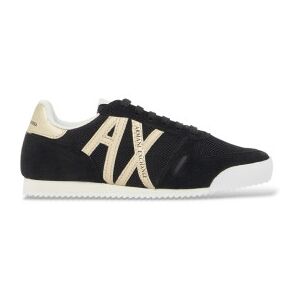 A X Armani Exchange para mulher. XW002794AF22755MC077 Ténis Urban preto (36), Plano, Cordão, Casual A X Armani Exchange para mulher. XW002794AF22755MC077 Ténis Urban preto (36), Plano, Cordão, Casual
