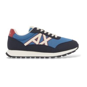 A X Armani Exchange para homem. XM001960AF19388MZ757 Ténis casuais com logótipo azul (43.5), Tecido, Cordão, Esportivo, Verde A X Armani Exchange para homem. XM001960AF19388MZ757 Ténis casuais com logótipo azul (43.5), Tecido, Cordão, Esportivo, Verde