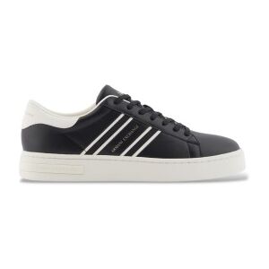 A X Armani Exchange para homem. XM002198AF21421MC024 Sapatilhas casuais pretas (39.5), Preto, Plano, Cordão, Casual, Sintético A X Armani Exchange para homem. XM002198AF21421MC024 Sapatilhas casuais pretas (39.5), Preto, Plano, Cordão, Casual, Sintético
