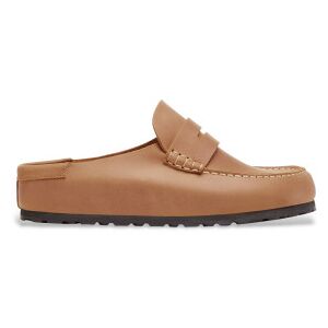 Birkenstock para homem. 1030206 Mocassins de Couro Naples Wrapped castanho (Ajuste Regular) claro (43), Marrom, Plano, Nenhum, Casual Birkenstock para homem. 1030206 Mocassins de Couro Naples Wrapped castanho (Ajuste Regular) claro (43), Marrom, Plano, Nenhum, Casual