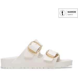 Birkenstock para mulher. 1029651 Sandálias Arizona Big Buckle EVA (Ajuste Estreito) branco (40), Plano, Fivela, Beachwear Birkenstock para mulher. 1029651 Sandálias Arizona Big Buckle EVA (Ajuste Estreito) branco (40), Plano, Fivela, Beachwear