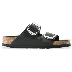 Birkenstock para mulher. 1011075 Sandálias Arizona Big Buckle Natural (Ajuste Estreito) preto (38), Couro, Plano, 1 a 3cm, Nenhum, Casual Birkenstock para mulher. 1011075 Sandálias Arizona Big Buckle Natural (Ajuste Estreito) preto (38), Couro, Plano, 1 a 3cm, Nenhum, Casual